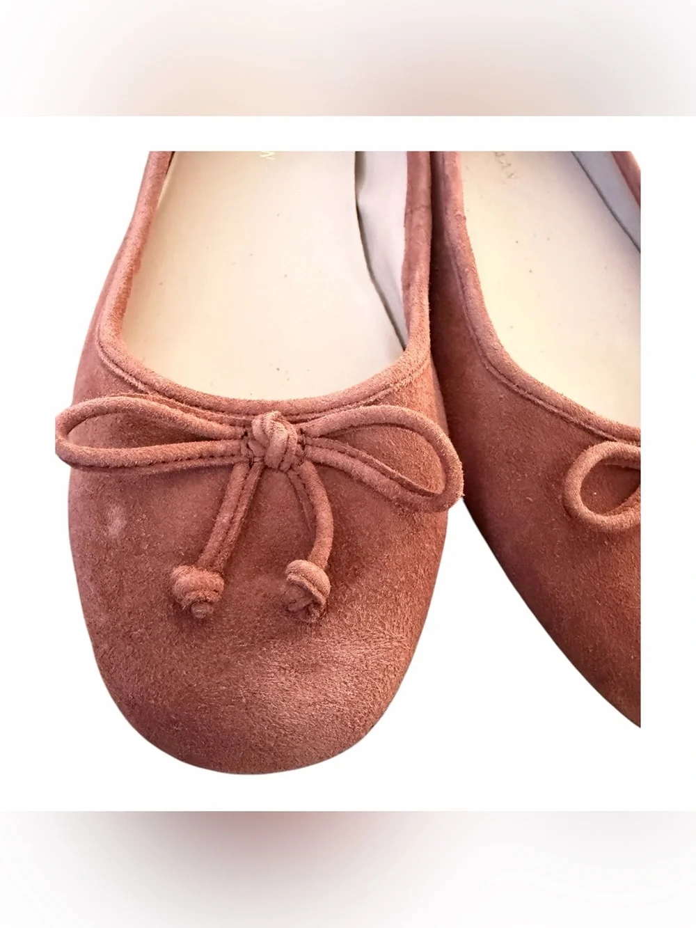 Classic Women’s Suede Ballet Flats in brown
